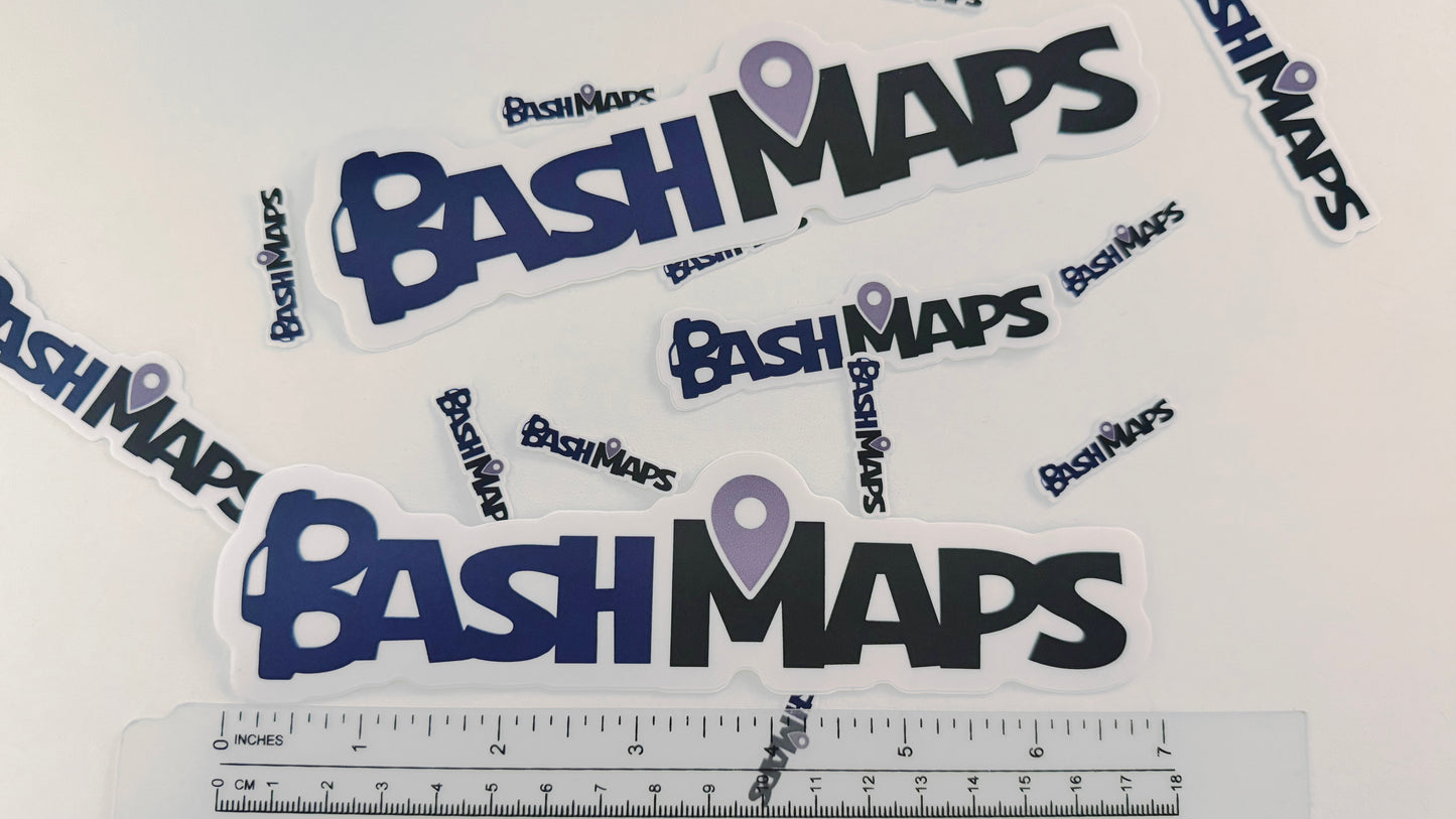 BashMaps Official Sticker
